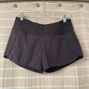 Lululemon Black Running Shorts
